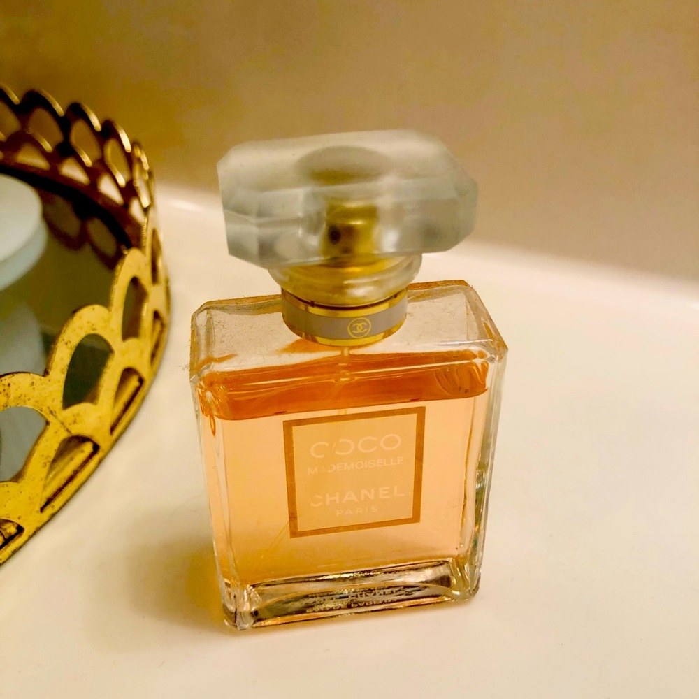 CHANEL Mademoiselle eau de parfume 1.2 ounces.